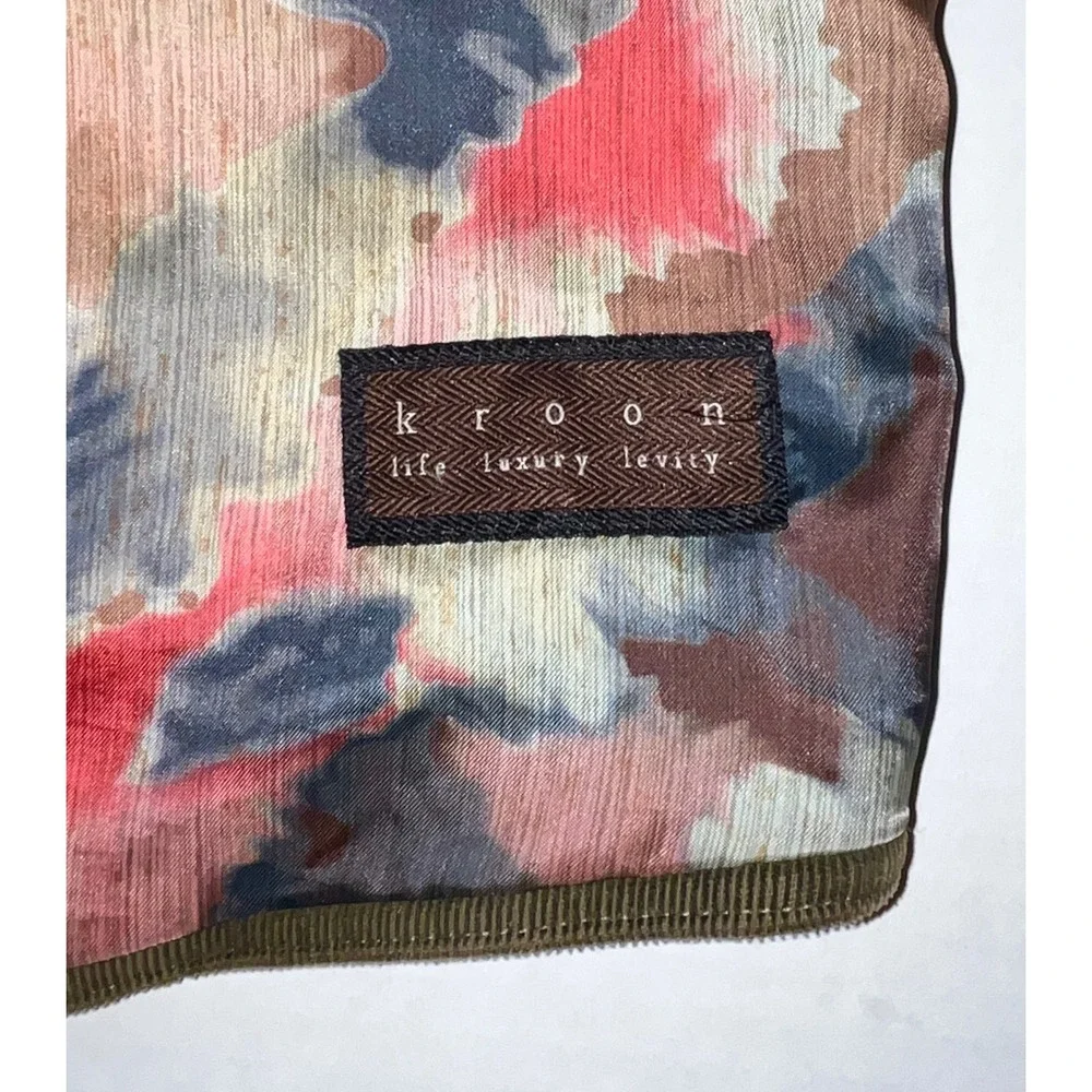 Kroon Corduroy Vest Mens XL Olive Green 5-Button Pockets Professor Dark Academia
